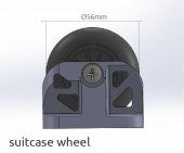 Bavul Tekerleği Plastik Aparat thumbnail 3