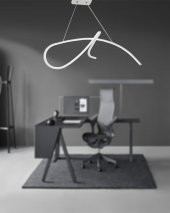 TT Aydınlatma TT018-BY  İmza Modeli Mat Beyaz Led Avize - 2