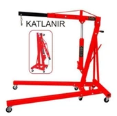 Bigred T31002 1 Ton 3 Ayaklı Katlanır Vinç - 2
