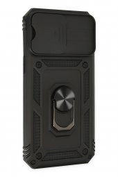 iPhone 14 Pro Max Kılıf Pars Lens Yüzüklü Kamera Sürgülü Silikon Kılıf thumbnail 2