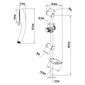 Creavit SH415 Sürgülü Duş Sistemi - 2