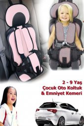 Bebek - Çoçuk Oto Koltuğu 3-12 Yaş Çoçuk Oto Koltuğu Emniyet Kemeri - 1