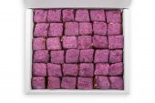 Haluk Aydın Kuruyemiş Baklava Çikolatalı Fındıklı Mor Velvet Kaplı 735 Gr - 3