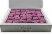 Haluk Aydın Kuruyemiş Baklava Çikolatalı Fındıklı Mor Velvet Kaplı 735 Gr - 4