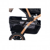 4 Baby Active Gold Plus Çift Yönlü Bebek Arabası Füme Gri - 7