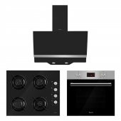 Ferre Siyah-Inox Dijital Cam Turbo Set ( 8000+Ka007+D025) - 1