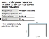 Bea ATA-22 Koli Kapama Zımba Makinası - 2