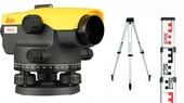 Leica NA320 Optik Nivo Set +RTM01 Tripod+ RMM 05 Mira - 1