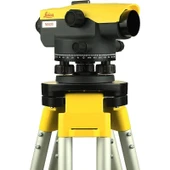 Leica NA320 Optik Nivo Set +RTM01 Tripod+ RMM 05 Mira - 2