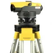 Leica NA332 Optik Nivo Set +RTM01 Tripod+ RMM 05 Mira - 2