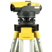 Leica NA332 Optik Nivo Set +RTM01 Tripod+ RMM 05 Mira - 2