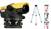 Leica NA332 Optik Nivo Set +RTM01 Tripod+ RMM 05 Mira - 1