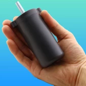 Ayarlanabilir Gizli Mobilya Kanepe Baza Koltuk M8 Civatalı Vidalı Orta Destek Ayağı Ayak Siyah 9.5cm - 6