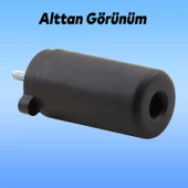 Ayarlanabilir Gizli Mobilya Kanepe Baza Koltuk M8 Civatalı Vidalı Orta Destek Ayağı Ayak Siyah 9.5cm - 4