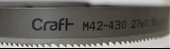 OZCO  T275S/T275SV Yedek Şerit Testere (5 li Paket) 27x0,9x2460mm 6/10 Diş - 1