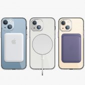 BİKAPAK MAGPRO IPHONE 14 PRO MAVİ KAPAK - 3