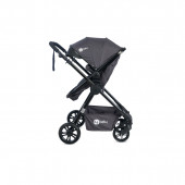 4 Baby Comfort Travel Sistem Bebek Arabası Antrasit - 12