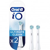 Oral-B iO Ultimate Clean Siyah Diş Fırçası Yedek Başlığı 2'li - 1