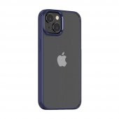 BİKAPAK ELIT CRYSTAL IPHONE 14 PLUS MAVİ KAPAK thumbnail 1