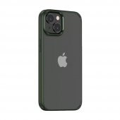 BİKAPAK ELIT CRYSTAL IPHONE 14 PLUS YEŞİL KAPAK thumbnail 1