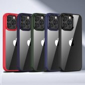 BİKAPAK ELIT CRYSTAL IPHONE 14 PRO KIRMIZI KAPAK - 1