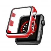BİNANO APPLE WATCH 40MM STAR KASA VE EKRAN KORUYUCU GÜMÜŞ - 1