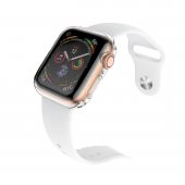 BİNANO APPLE WATCH 45MM SİLİKON KASA VE EKRAN KORUYUCU ŞEFFAF - 2