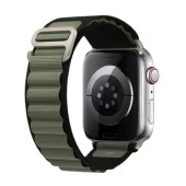 E2M APPLE WATCH 42-44-45-49MM KRD-26 ALPINE ÇİFT RENKLİ YEŞİL KORDON thumbnail 1
