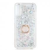 Samsung Galaxy A70 Kılıf Sulu Simli Akışkan Silikon thumbnail 1