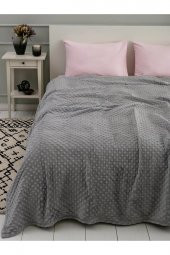 Lc Waikiki Çift Kişilik Tomurcuk Desenli Well Soft Battaniye 200x220 Cm - 1