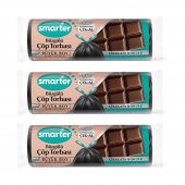 SMARTER 3 LÜ ÇİKOLATA KOKULU BÜZGÜLÜ BÜYÜK BOY ÇÖP TORBASI ( ÇÖP POŞETİ ) - 1