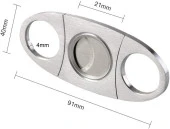 Valkyrie Çelik Puro Makası Çelik Puro Kesici - 8