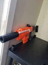 Nerf Sight Dürbün Ek Organik Plastikten Aksesuar Oyuncak  Aparatı - 5