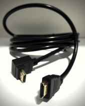 aogo Hdmi Kablo 90 Derece 5 Metre HDMI L Kablo HDMI Erkek - Erkek Aşağı Açılı Kablo 5M - 3