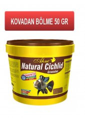 Ahm Natural Cichlid Granulat Balık Yemi ( Kovadan Bölme ) 50 Gr - 1