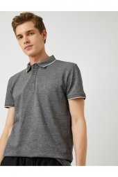 Basic Polo Yaka Tişört - 1