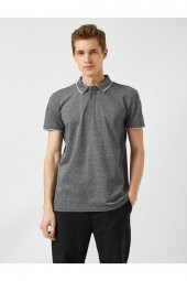 Basic Polo Yaka Tişört - 3