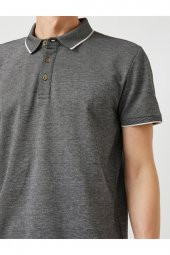 Basic Polo Yaka Tişört - 5