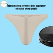 Yonca Mobilya Kanepe Sehpa Tv Ünitesi Koltuk Ayağı 10 Cm Krem Baza Ayakları thumbnail 3
