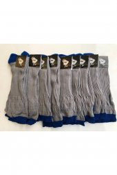 BLUES MODA UZUN ÇORAP KADIN RESİMLİ - 1