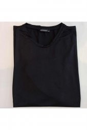 BLUES MODA Unisex Bisiklet Yaka Kısa Kollu Basic Pamuklu T-Shirt thumbnail 2