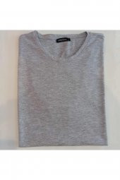 BLUES MODA Unisex Bisiklet Yaka Kısa Kollu Basic Pamuklu T-Shirt thumbnail 5