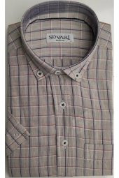 Süvari Classics Rahat Kalıp Erkek Desenli GömleK - 5