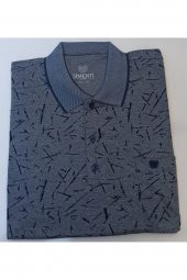 SİMENTİ POLO YAKA BATTAL BEDEN  RAHAT KALIP PAMUKLU T-SHIRT thumbnail 5