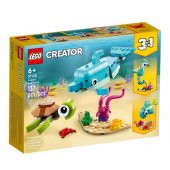 31128 Lego Creator Yunus ve Kaplumbağa 3ü1 arada,137 parça +6 yaş - 1
