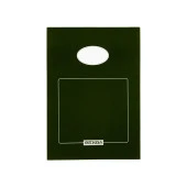 Meteksan A5 Karton Kapaklı Klasik Bloknot 50 Yaprak Çizgisiz Yeşil - 1