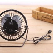 Soğutucu Serinletici Pervaneli Masaüstü Küçük Ayaklı Vantilatör Klima Usb Fan Metal Fan - 2