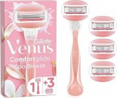 Gillette Venüs Comfortglide Spa Breeze Kadın Tıraş Makinesi + 4 Yedek Tıraş Bıçağı - 1
