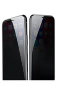 Apple iPhone 11 Gizli Kırılmaz cam Privacy Tam Kaplayan Siyah - 2