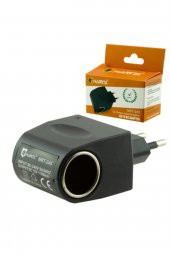 gaman Çakmaklık Priz Dönüştürücü 220v To 12v dönüştürücü / 220V Priz Girişini Çakmaklığa Çevirir 0.5amper - 1